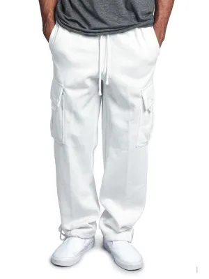 Drawstring Cargo Sweatpants