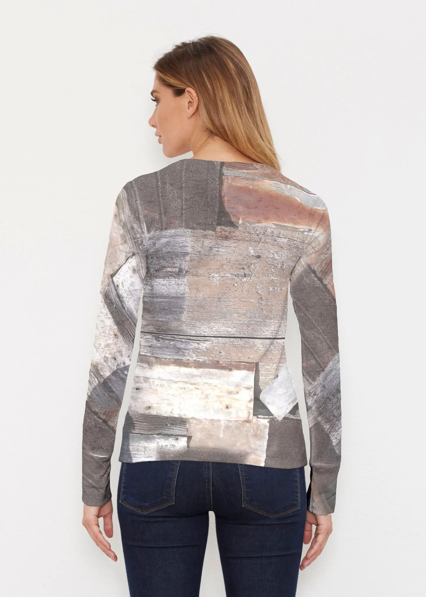 Driftwood (24013) ~ Thermal Long Sleeve Crew Shirt