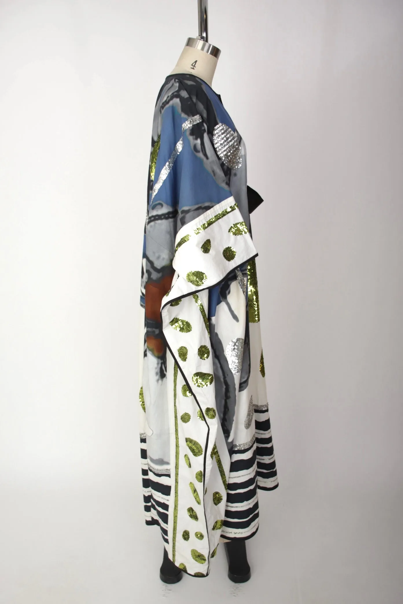 Easton Pearson Hand Screened Embellished Kaftan