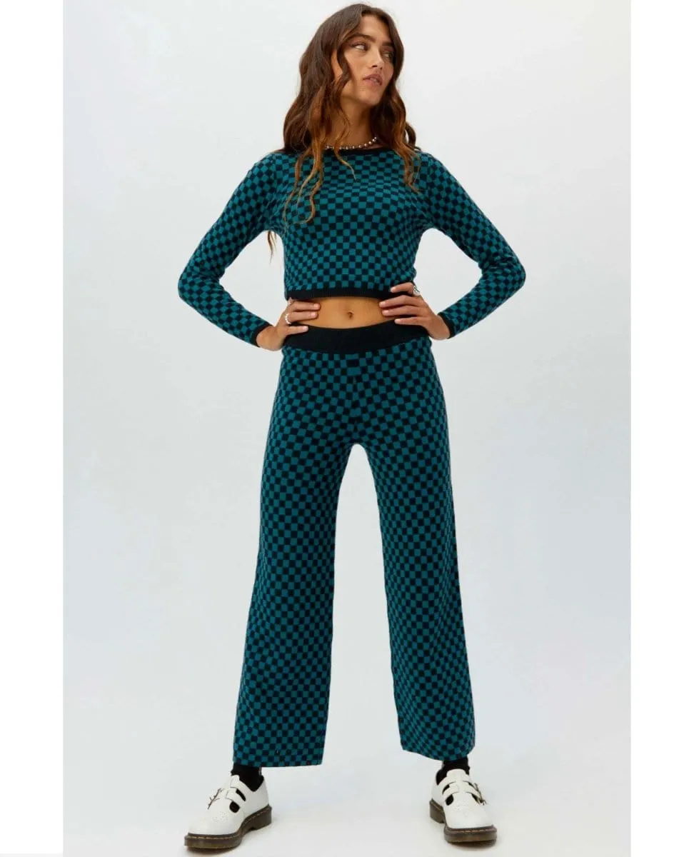Eclipse Wave Pant Teal Combo