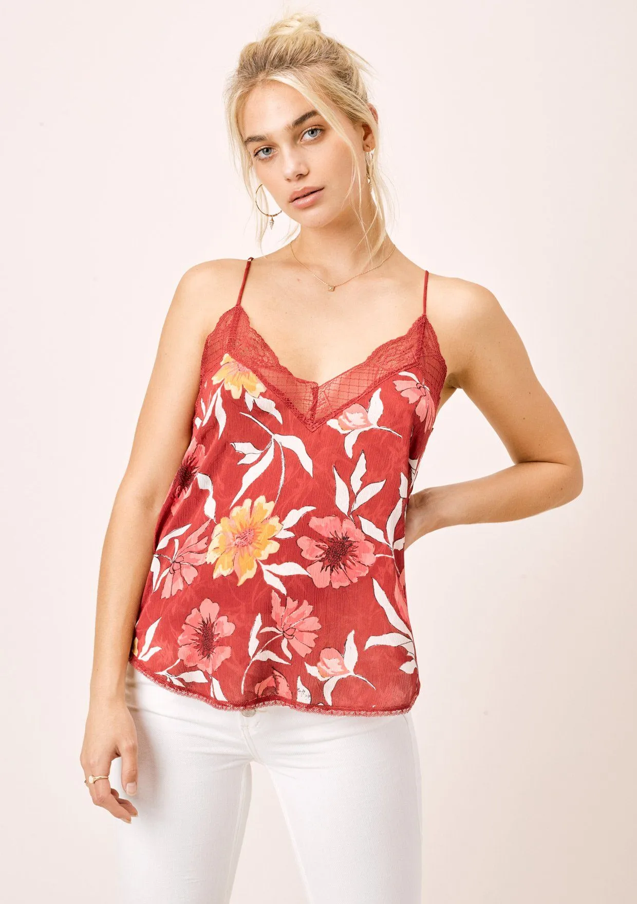 Eden Floral Lace Cami