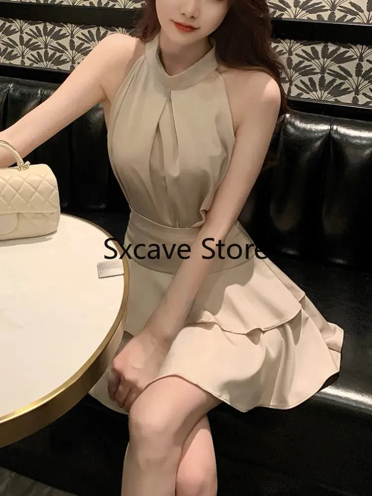 Elegant Satin 2 Piece Dress Set for Women