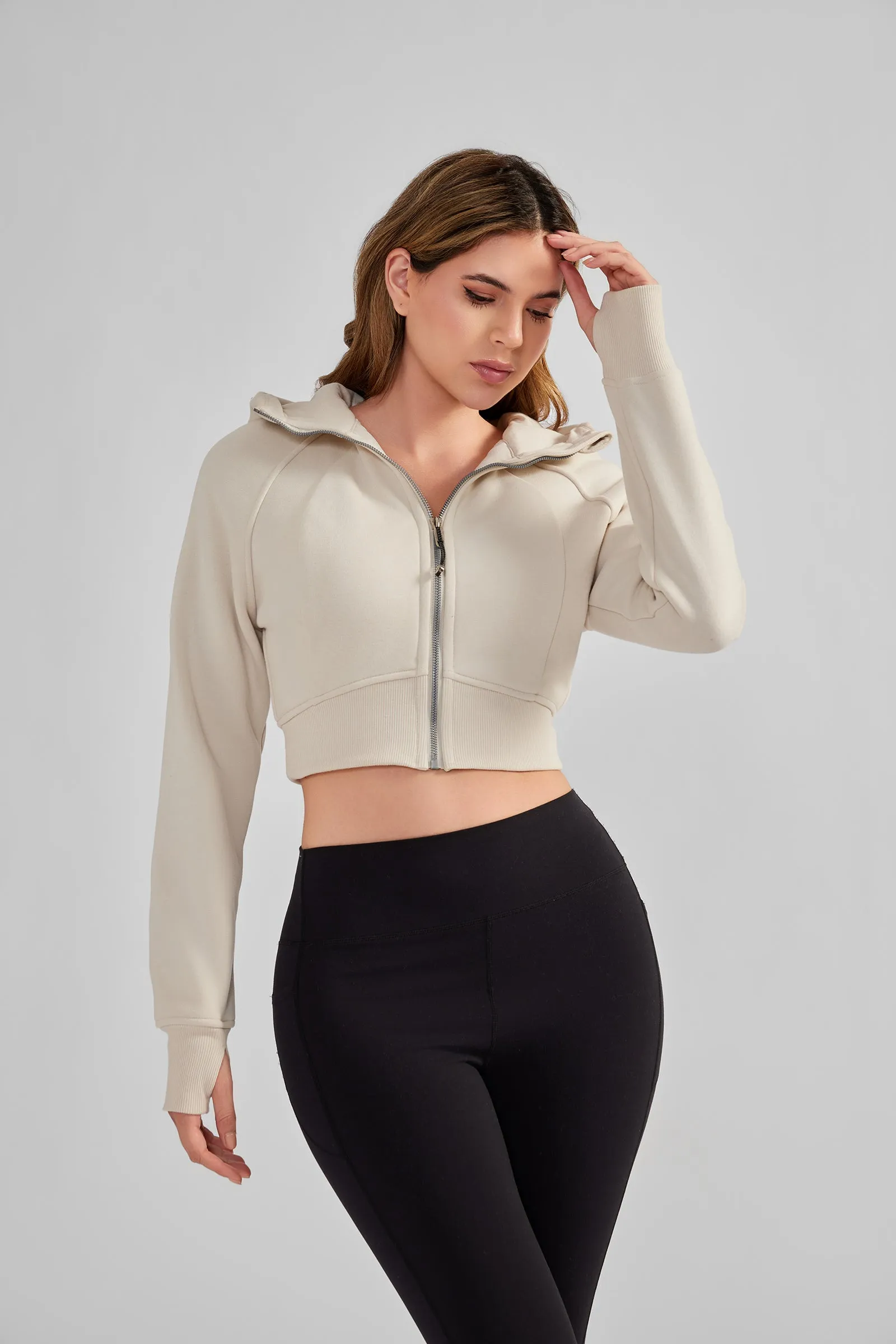 ELEVATE ACTIVE JACKET - CREAM