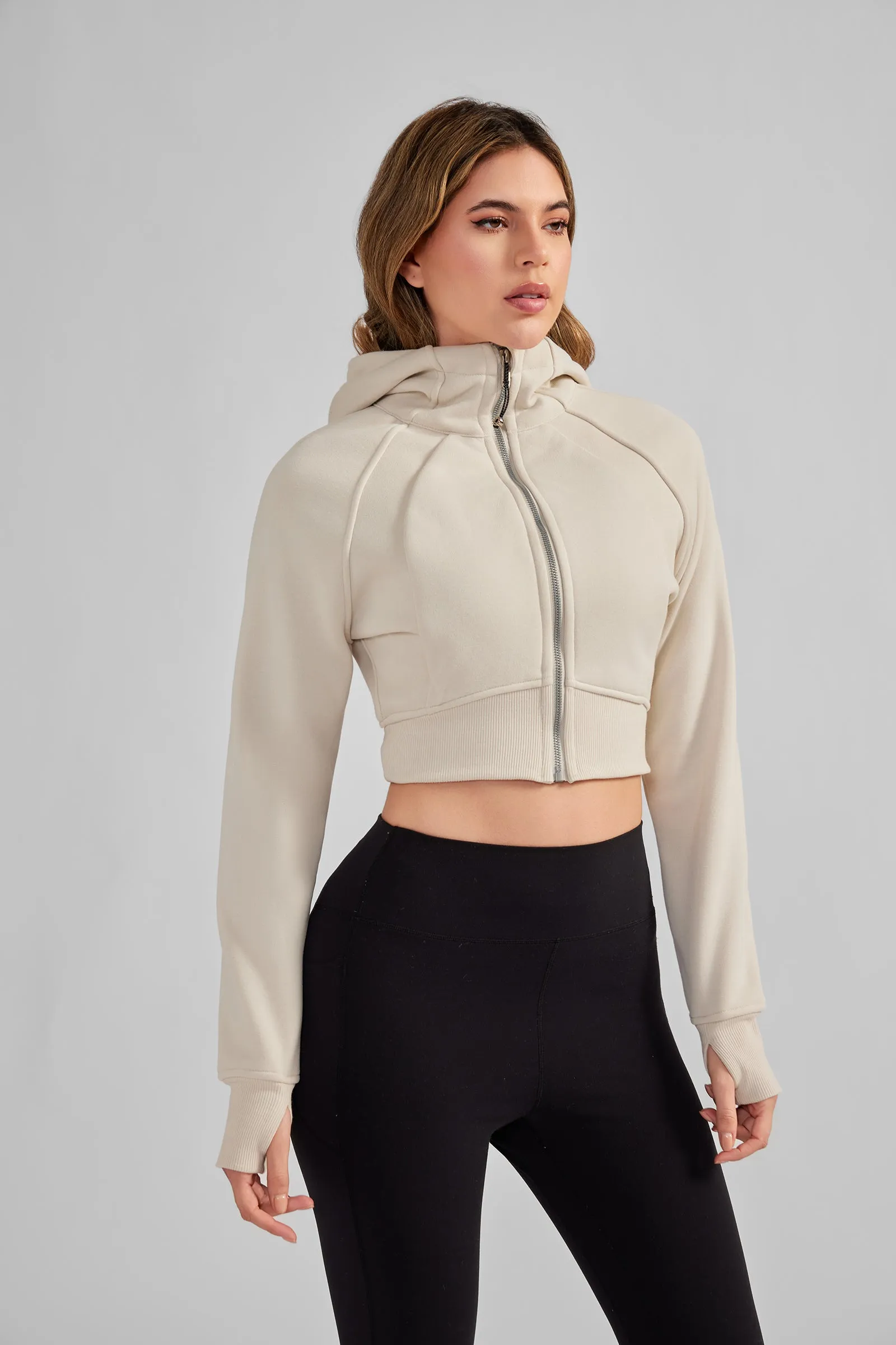 ELEVATE ACTIVE JACKET - CREAM