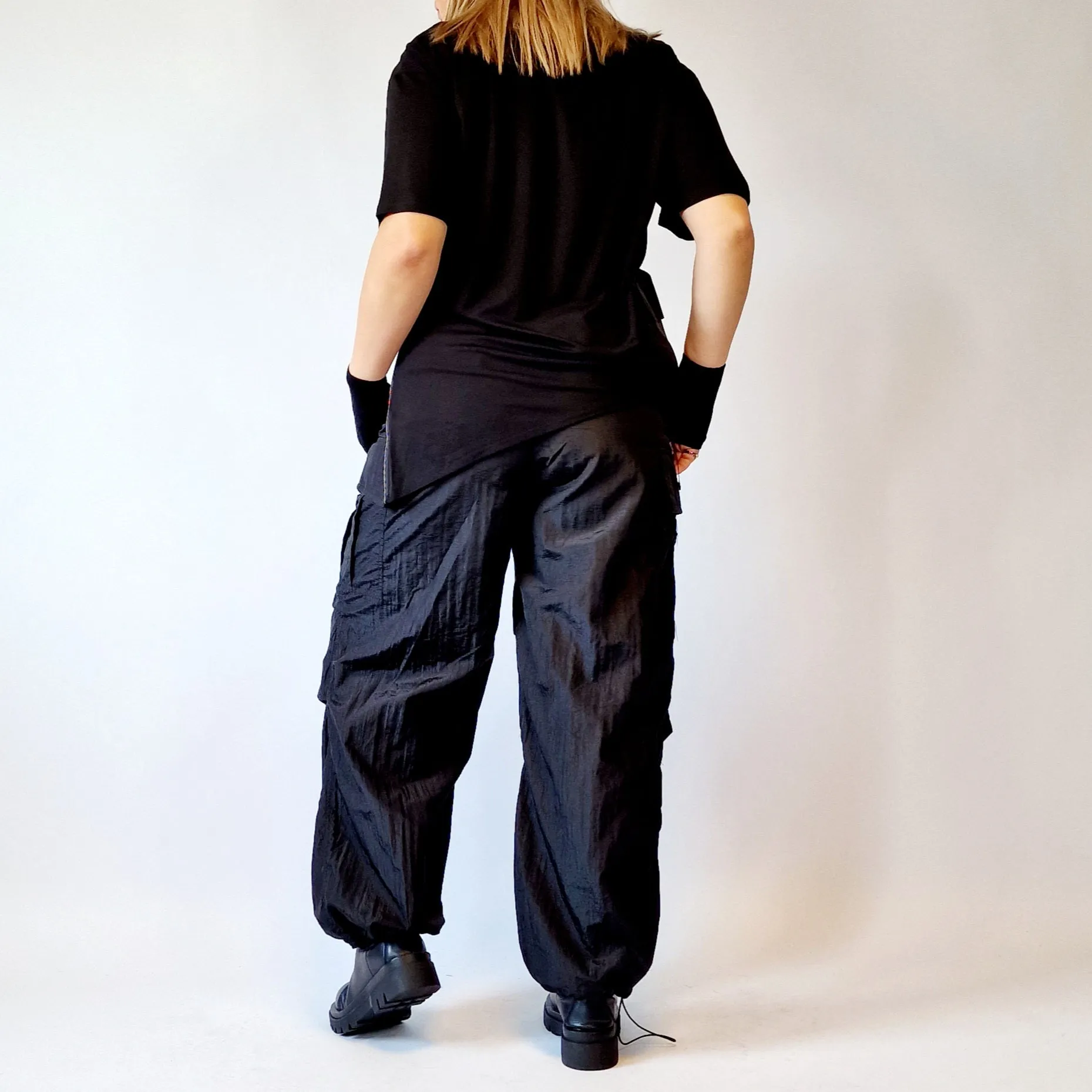 Elijumei Irregular Design Basic T-shirt