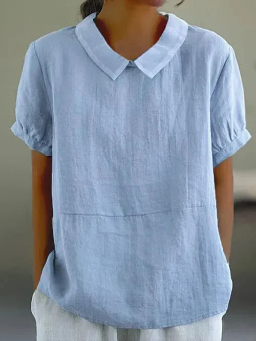 Elizabeth® | Top With Vintage Collar