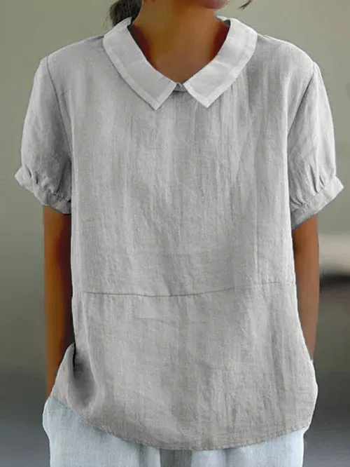 Elizabeth® | Top With Vintage Collar