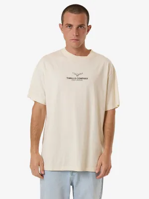 EMBLEM MERCH FIT TEE - UNBLEACHED
