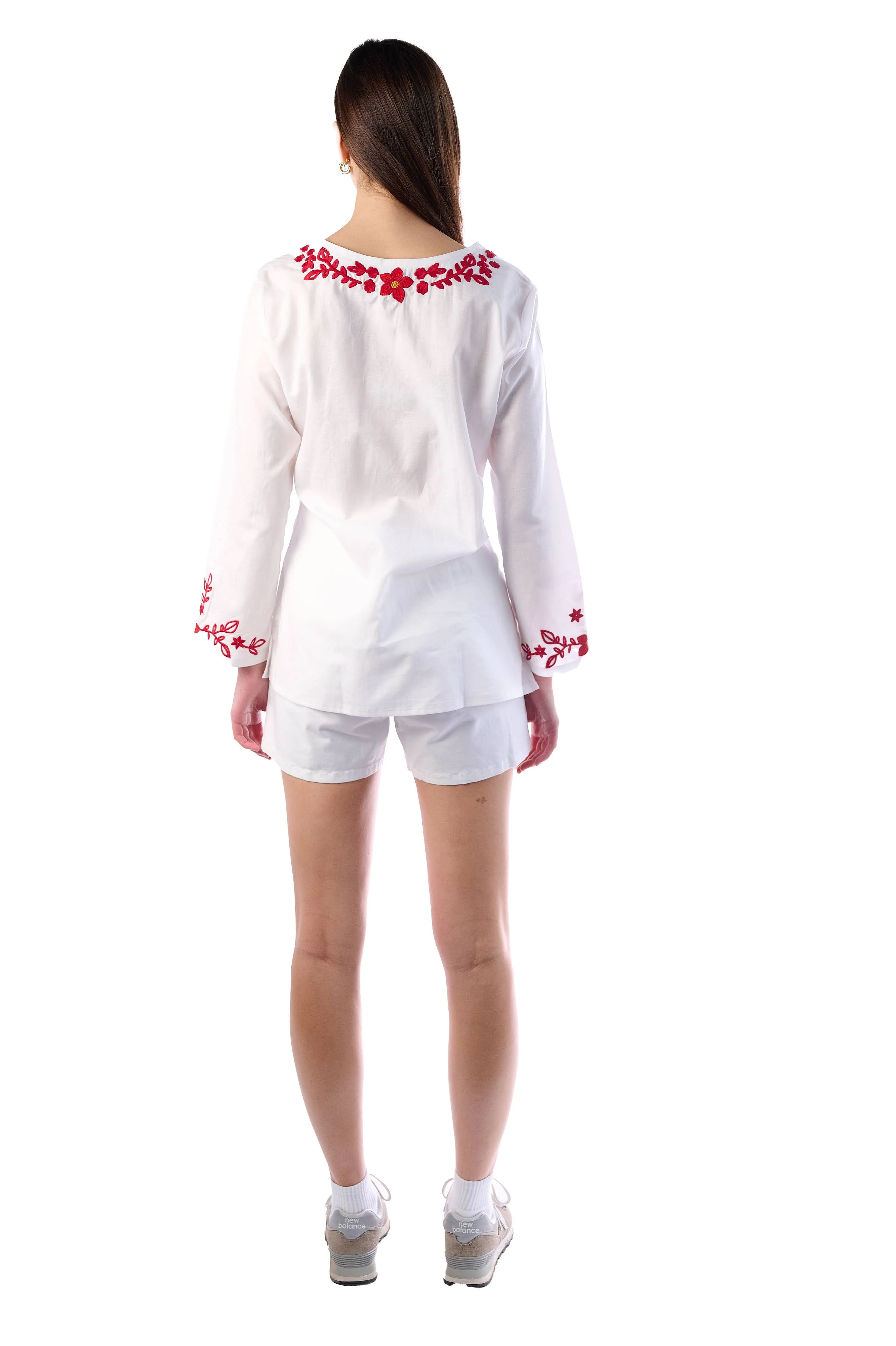Embroidered Boho Tunic