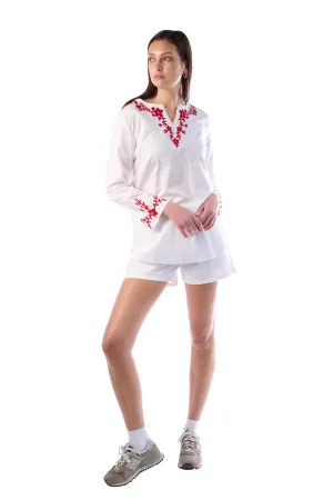 Embroidered Boho Tunic