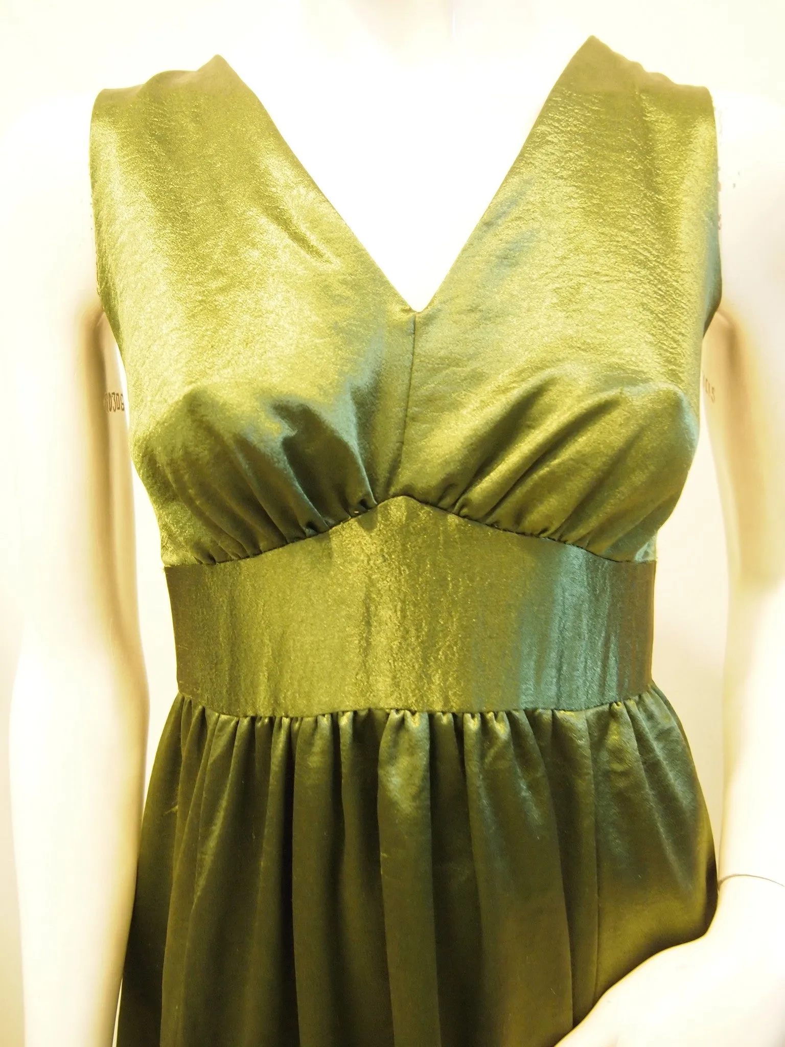 Emerald Sparkle Vintage Dress