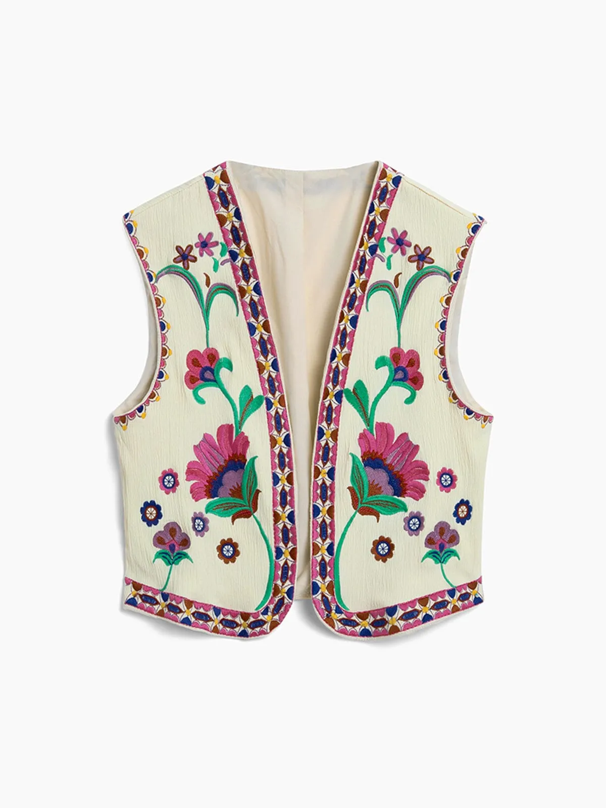 Esmeralda | Embroidered Floral Cardigan
