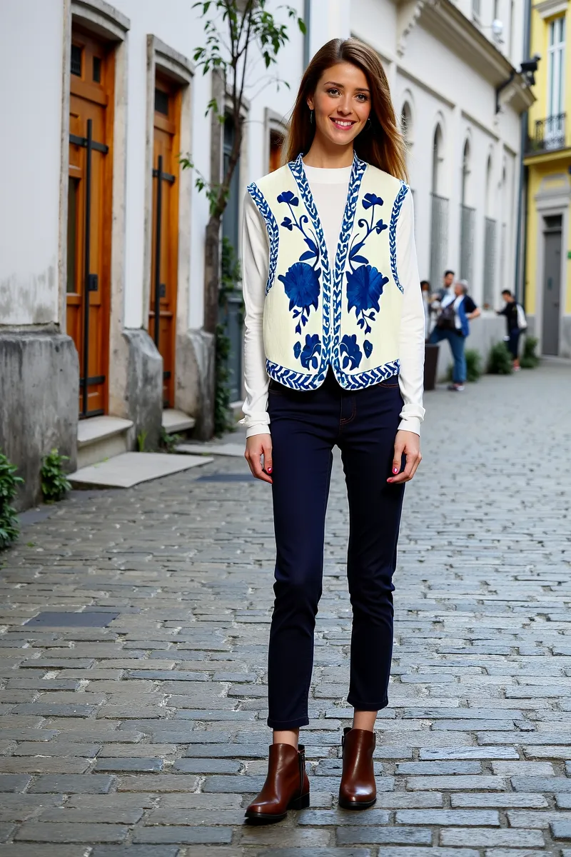 Esmeralda | Embroidered Floral Cardigan