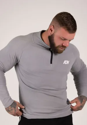 Essential 1/4 Long sleeve - Grey