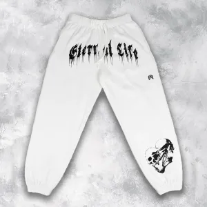 ETernal LIfe Cross Skull Activewear Joggers