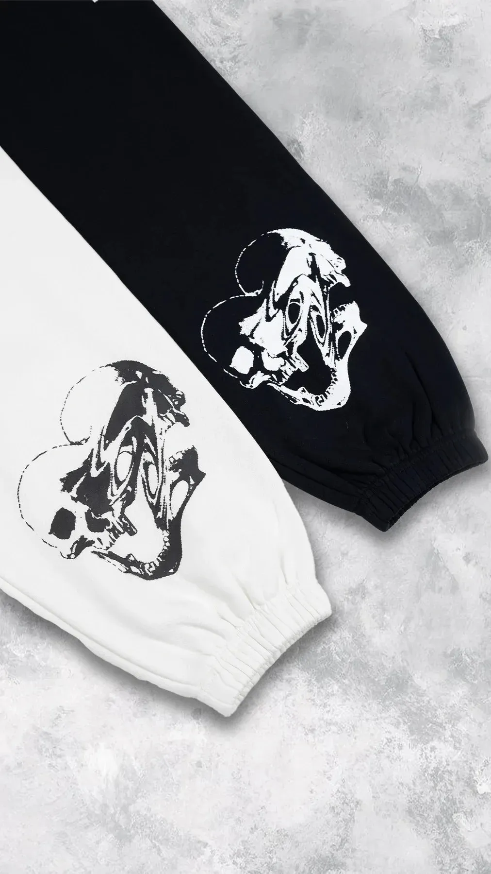 ETernal LIfe Cross Skull Activewear Joggers