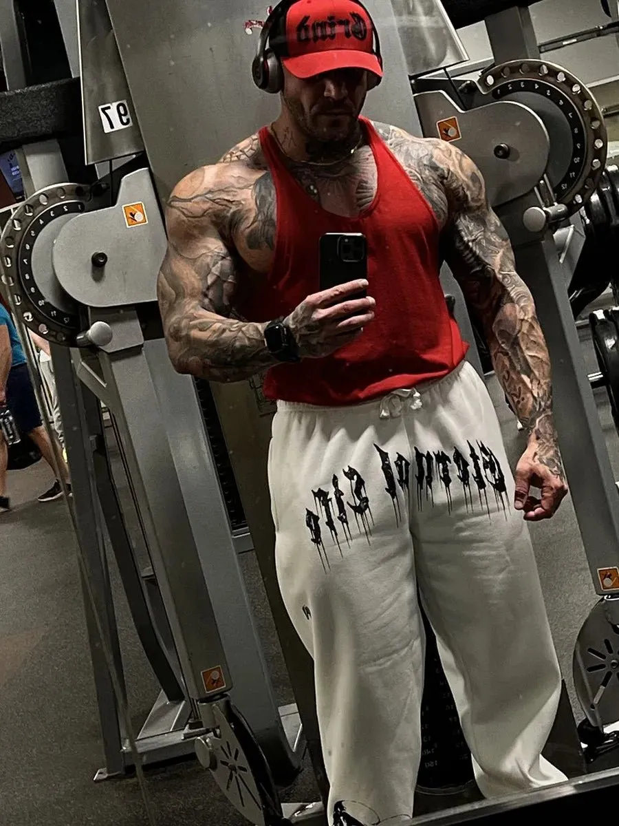 ETernal LIfe Cross Skull Activewear Joggers
