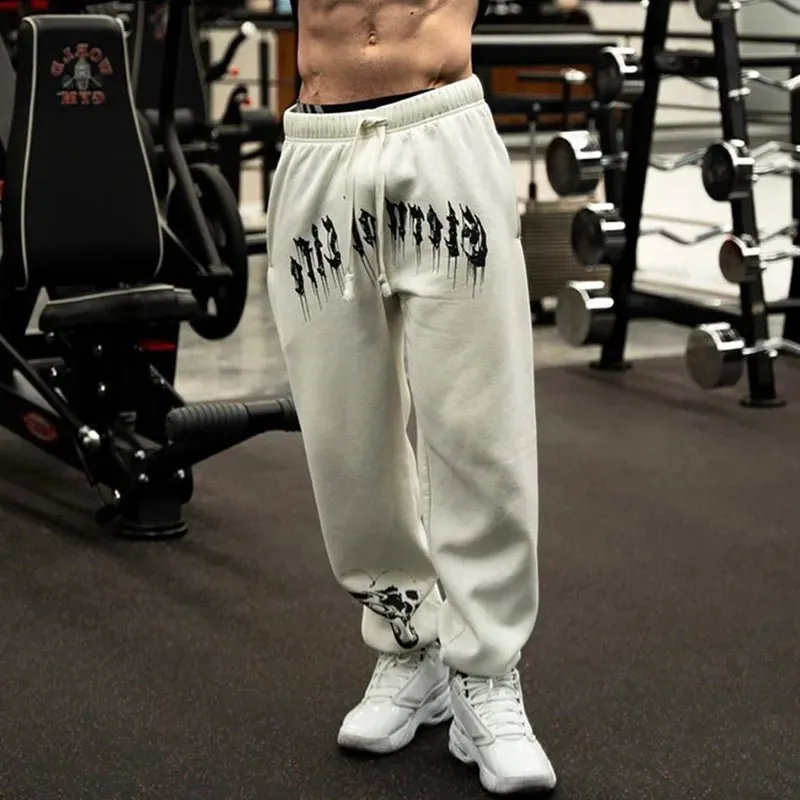 ETernal LIfe Cross Skull Activewear Joggers