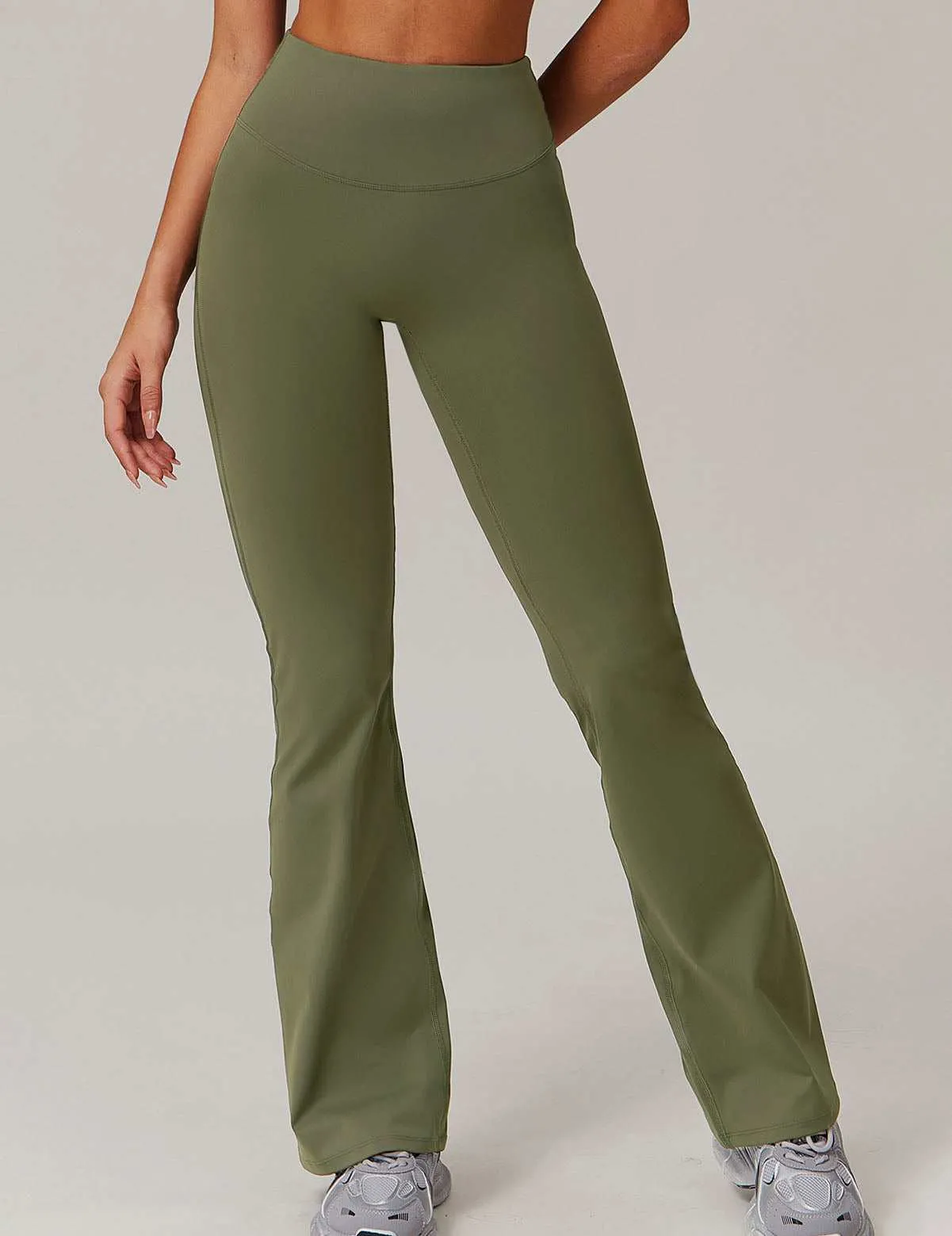 Fashion High Waist Yoga Flare Pant