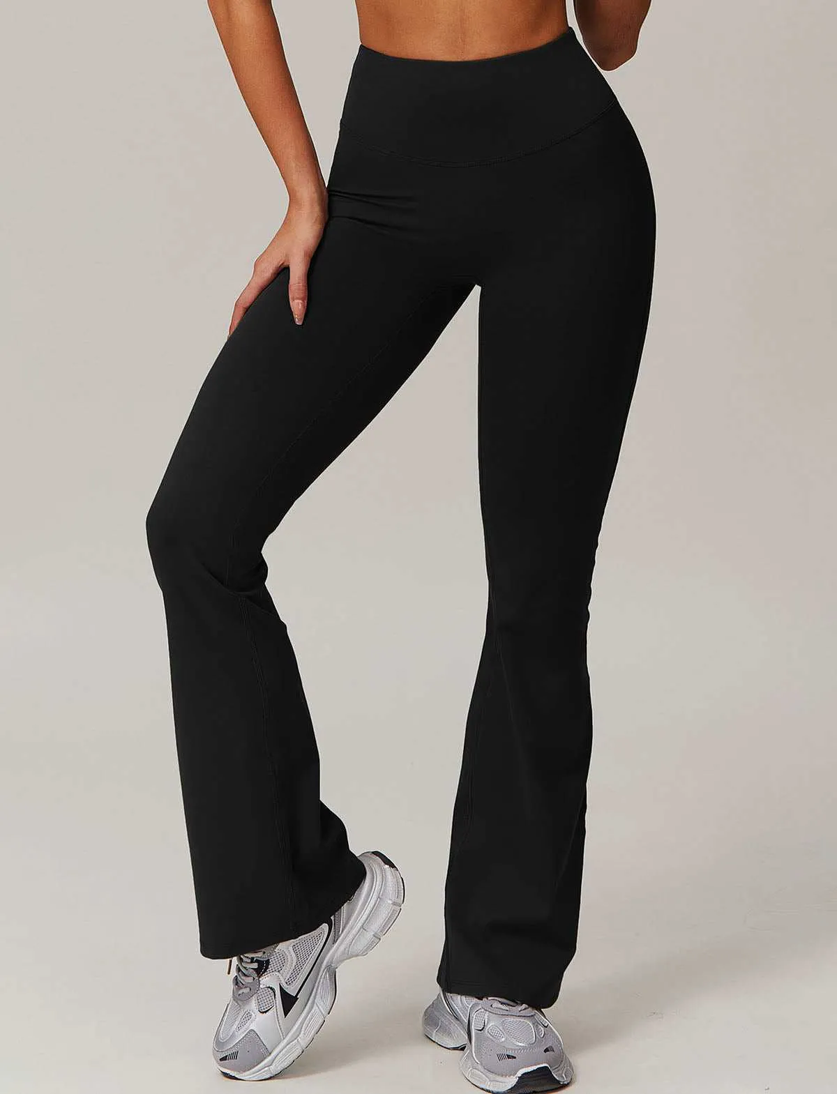 Fashion High Waist Yoga Flare Pant