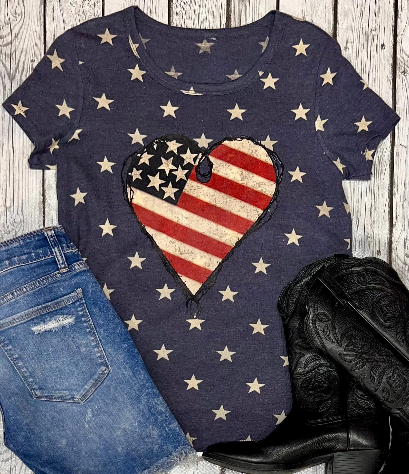 Flag Heart