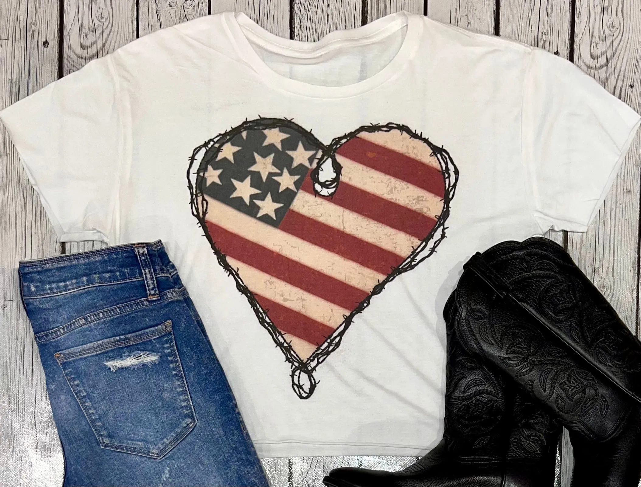 Flag Heart