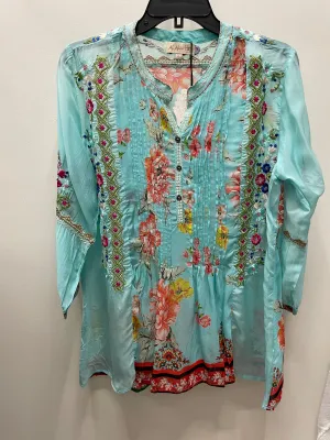Floral Harmony Smocked Blouse by All About Her