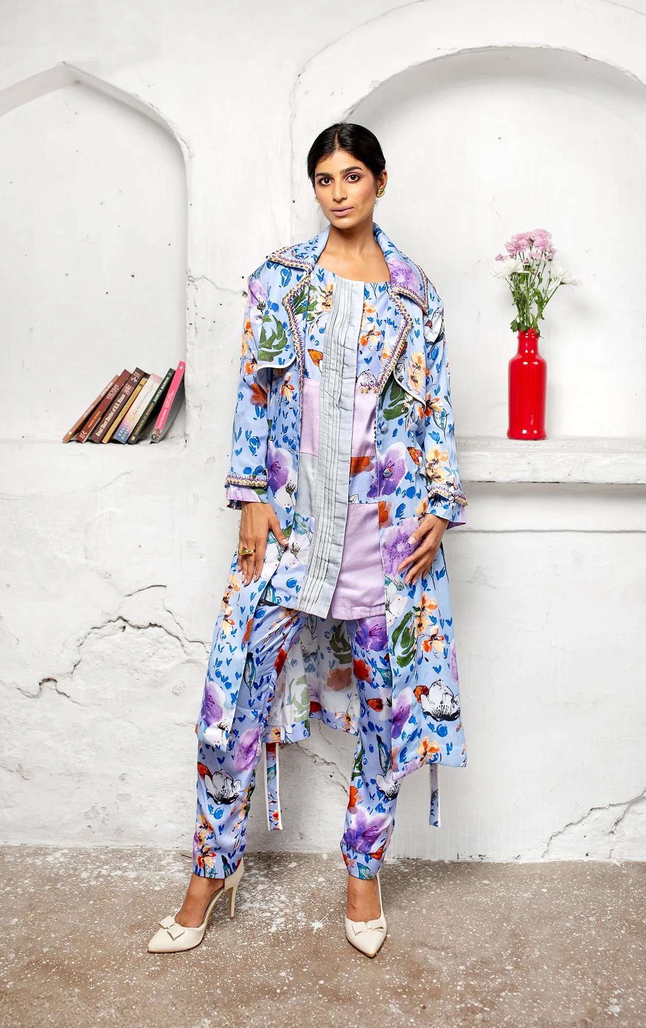 Floral Mosaic Top