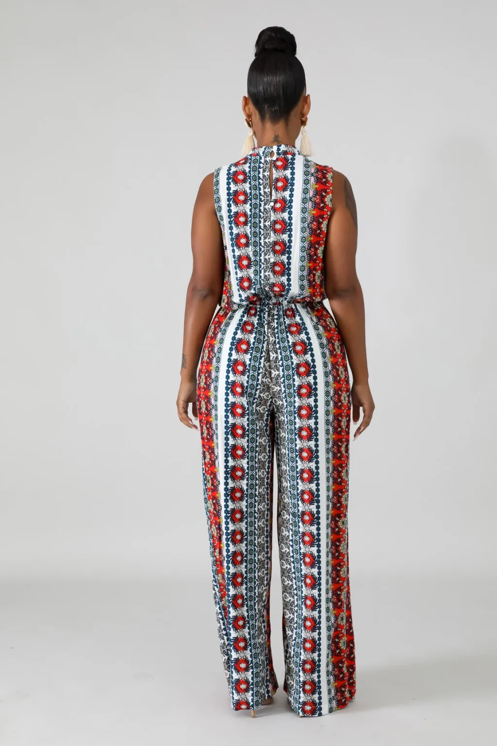 Floral Paisley Jumpsuit
