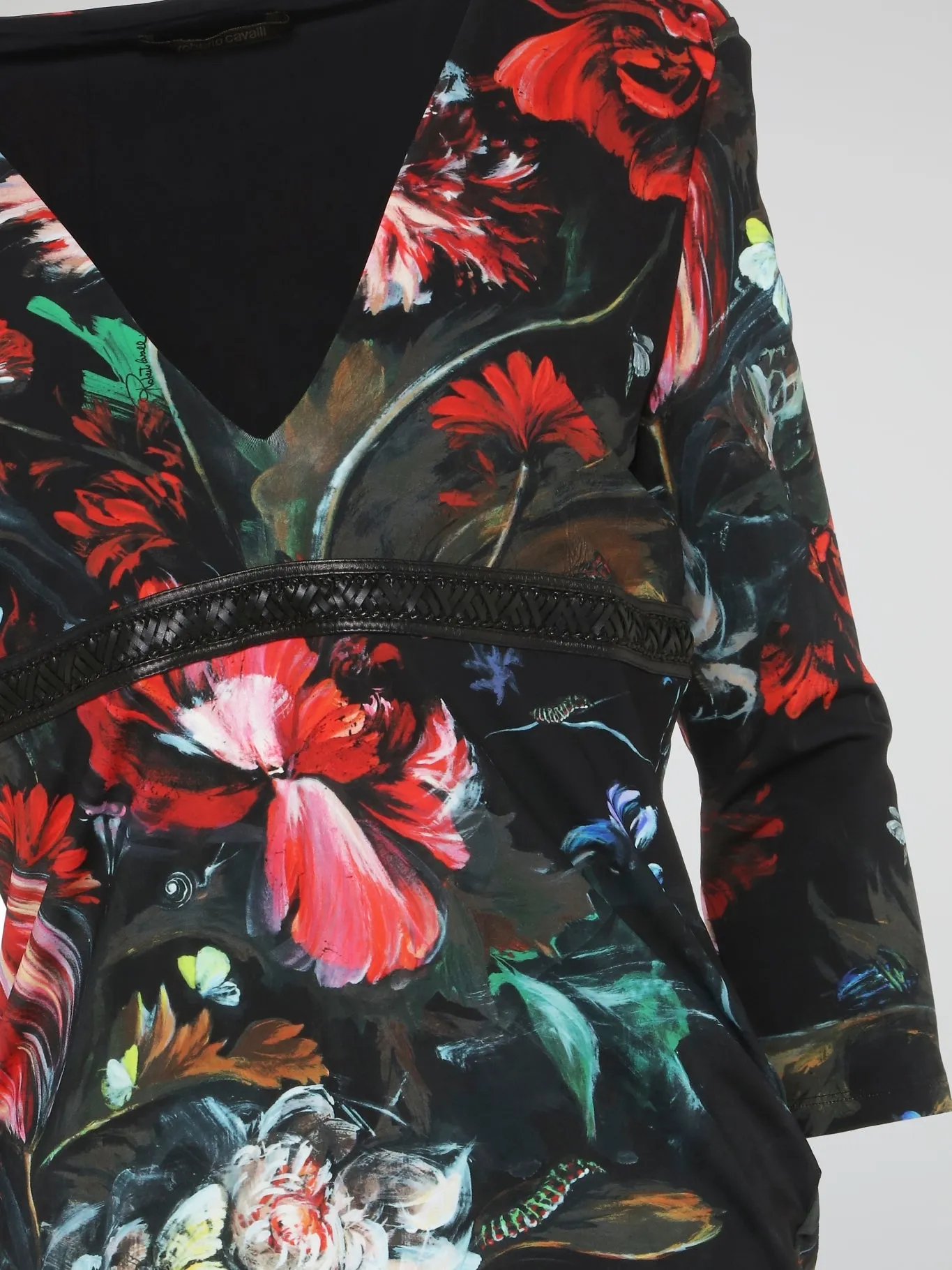 Floral Print V-Neck Top