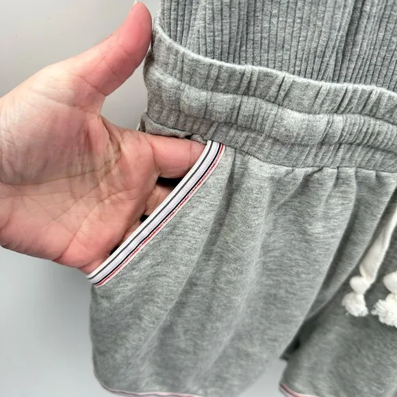 FREE PEOPLE MOVEMENT Red shot mini grey woman soft activewear casual onesie M