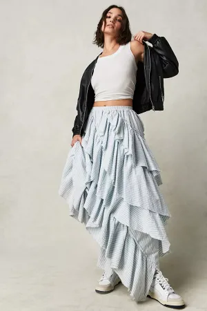 FREE PEOPLE Rock The Runway Maxi Skirt