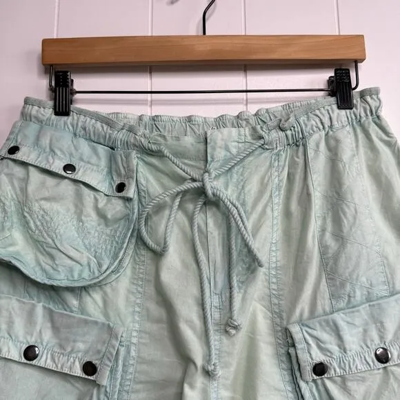 Free People shorts XS parachute utility gorpcore cargo baggy