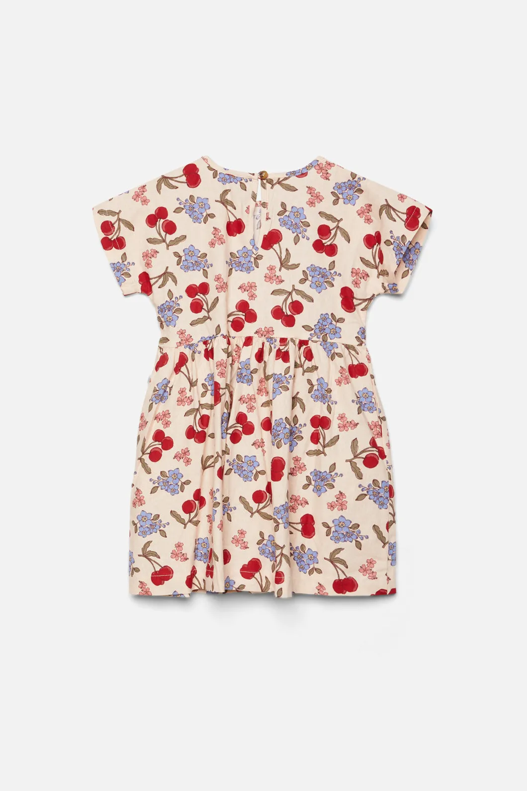 French Cherries Kids Dress