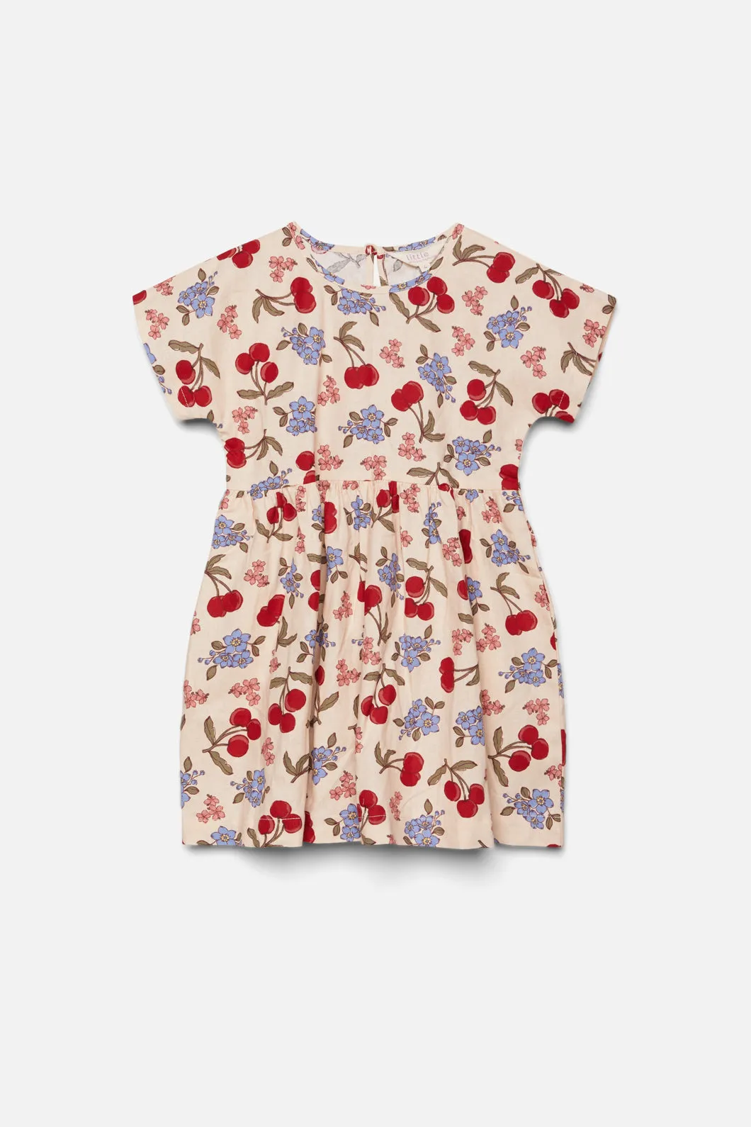 French Cherries Kids Dress