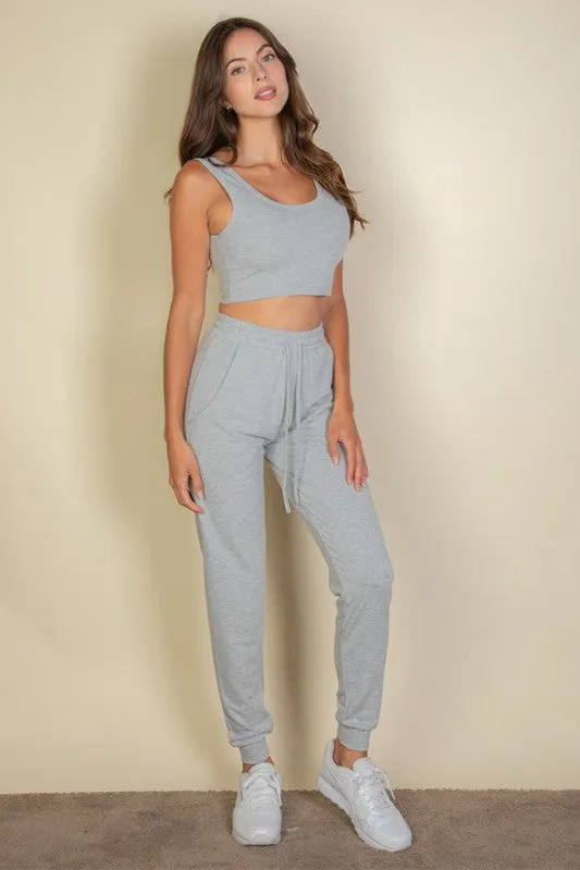 French Terry Joggers Set