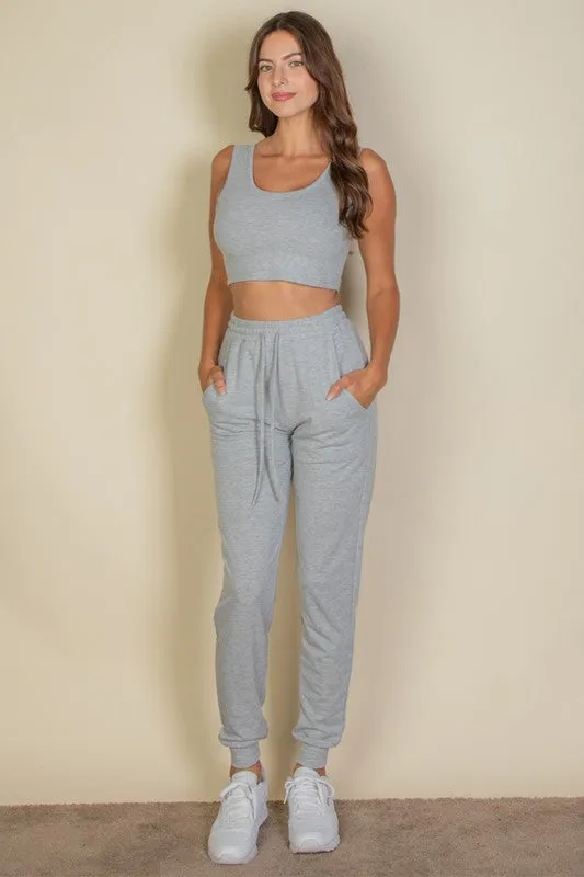 French Terry Joggers Set