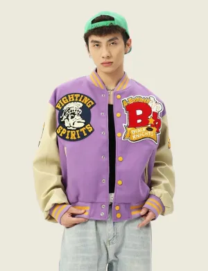 FSW® Retro "Night Vibe" Varsity jacket