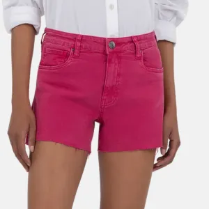 Fuchsia Jane High Rise Shorts