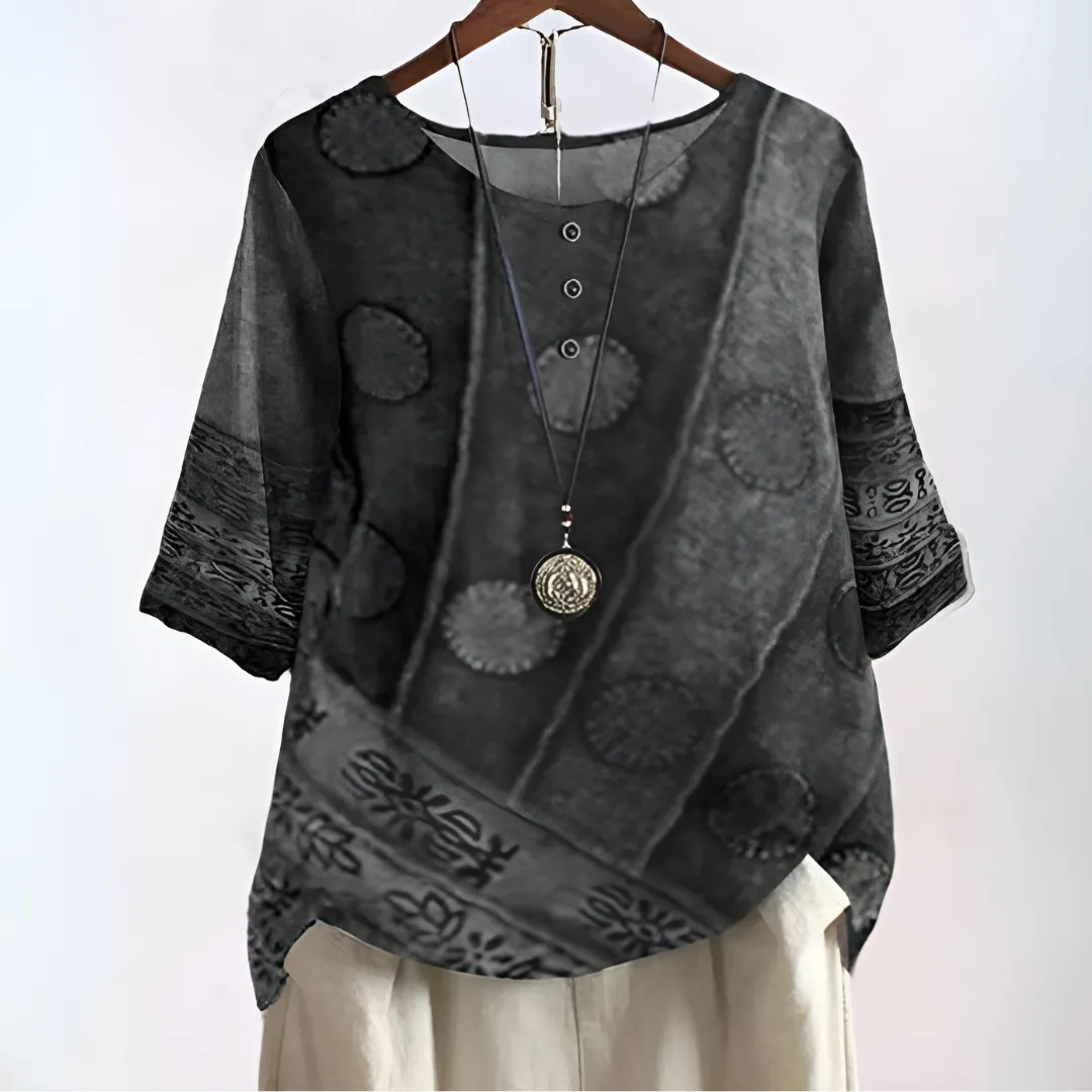 Gaia | Women’s Soft and Flattering Bohemian Blouse
