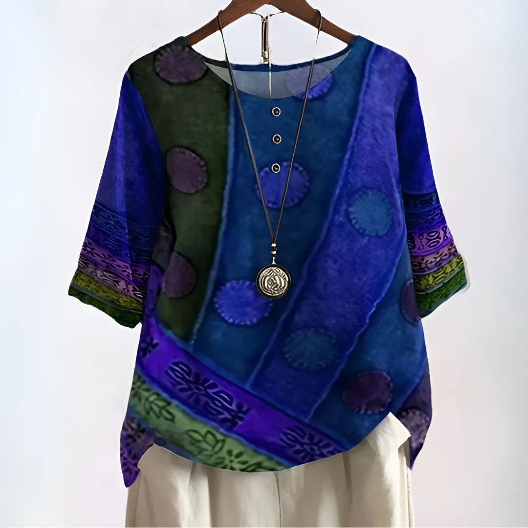 Gaia | Women’s Soft and Flattering Bohemian Blouse