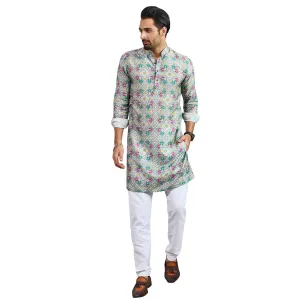 Gentle Grey Mist  Kurta