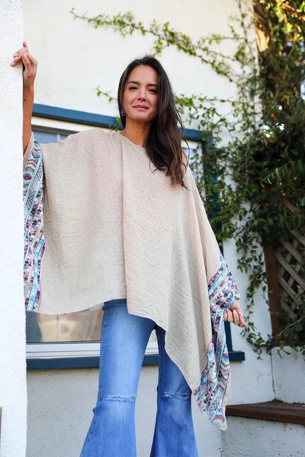 Geometric Embroidered Tunic - 7 colors
