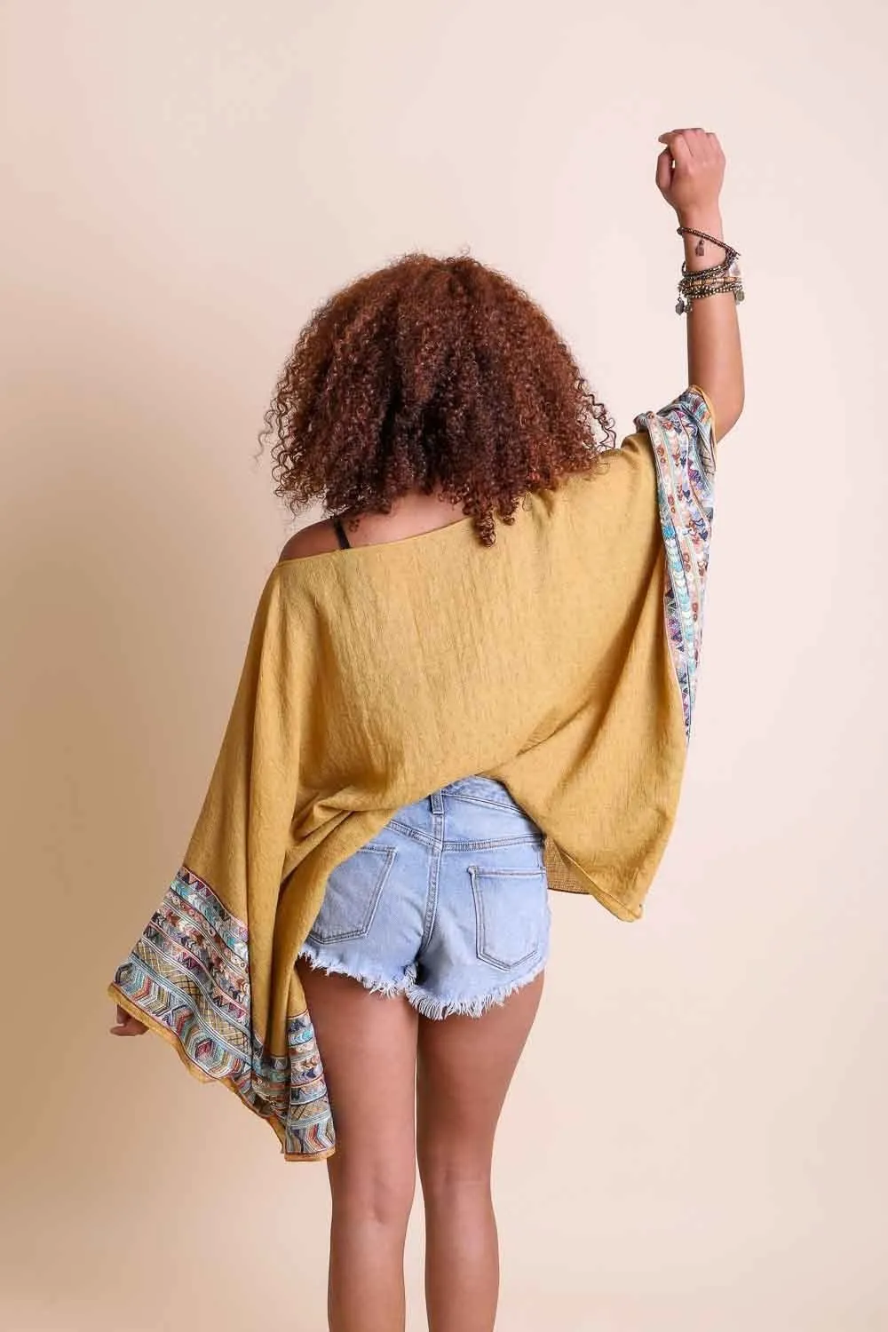 Geometric Embroidered Tunic - 7 colors