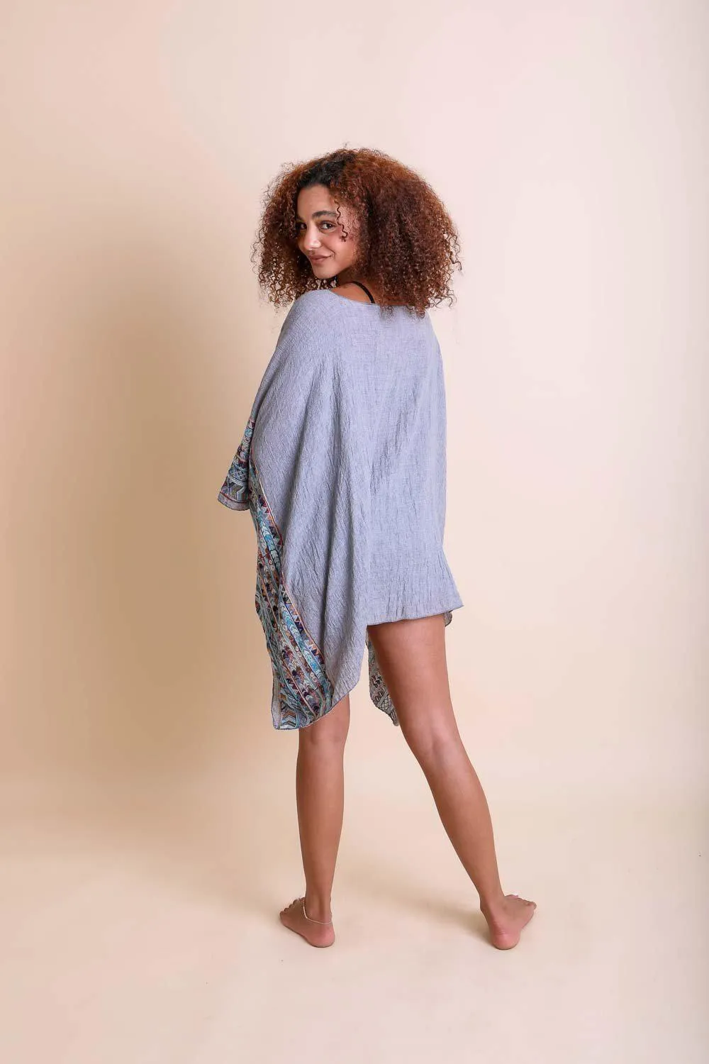 Geometric Embroidered Tunic - 7 colors