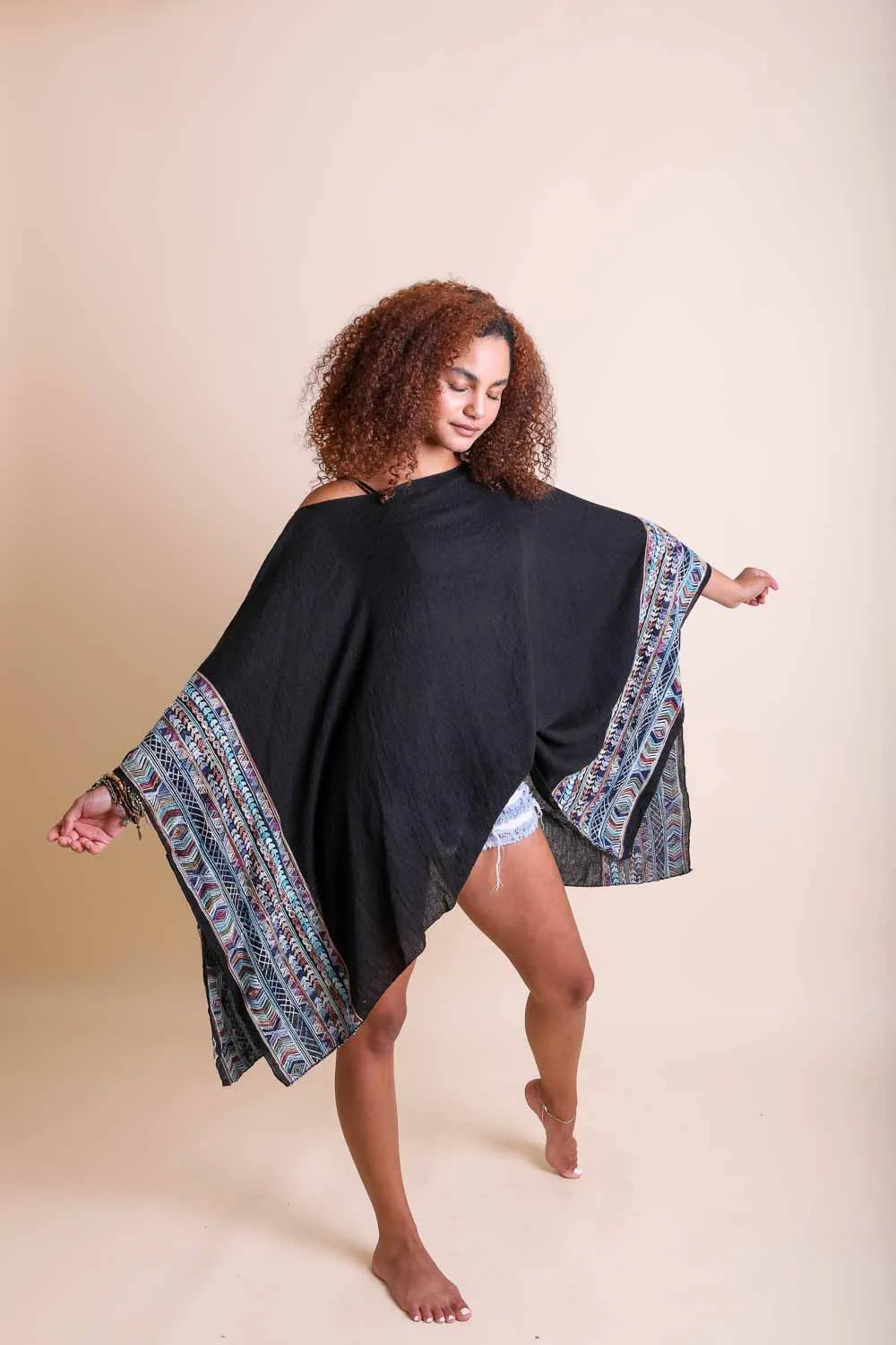Geometric Embroidered Tunic - 7 colors