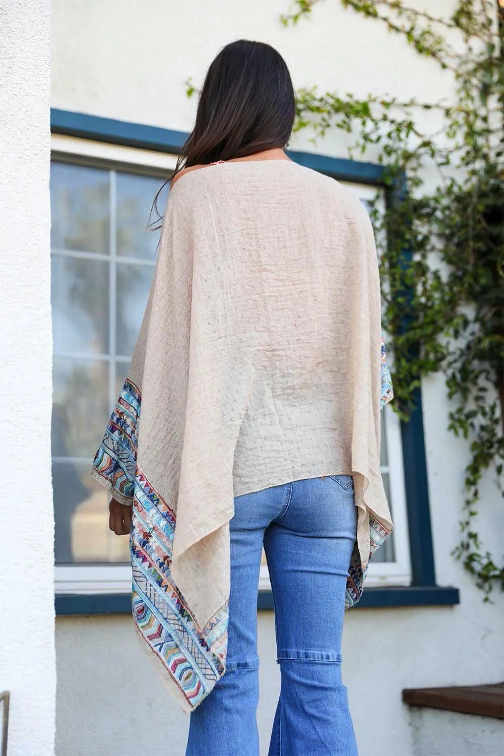 Geometric Embroidered Tunic - 7 colors