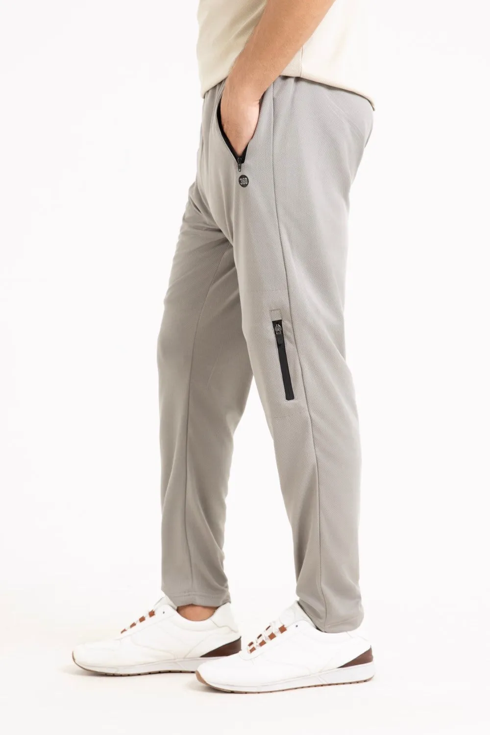 Grey Dry Fit Trouser