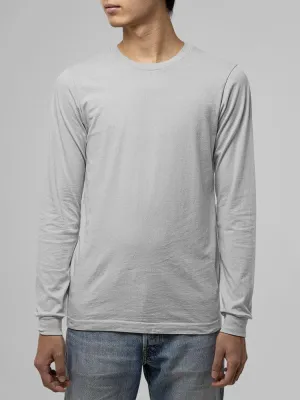 Grey Melange Super Combed Cotton T-Shirt - Eco-Friendly & Pre-Shrunk