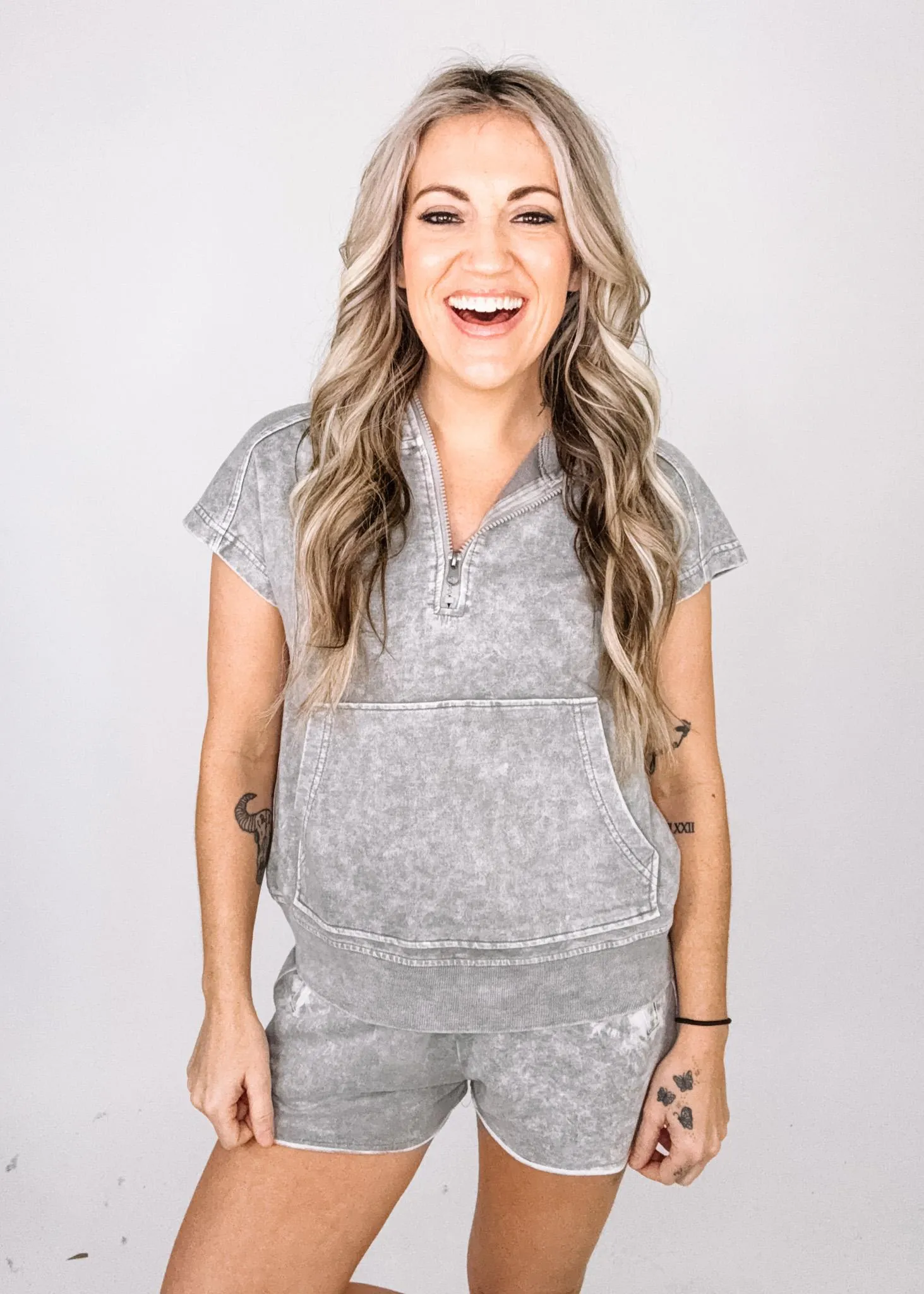 Grey Vintage Wash Set
